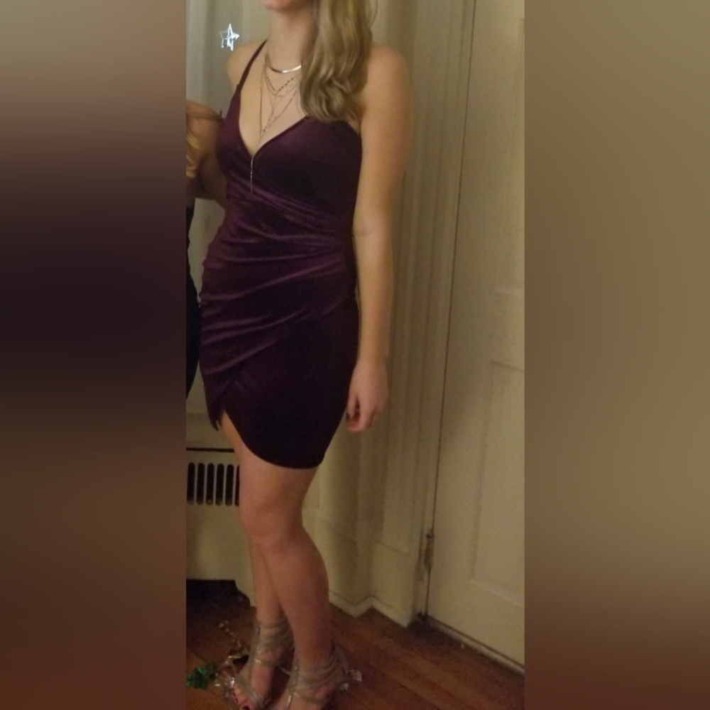 Elegant Purple Dress